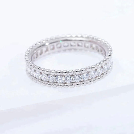 [Triumph Jewelry]PERLEE DIAMOND SILVER RING
