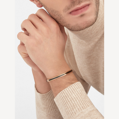 [Triumph Jewelry]ZERO 1 PINK GOLD WITH BLACK CERAMIC BRACELET