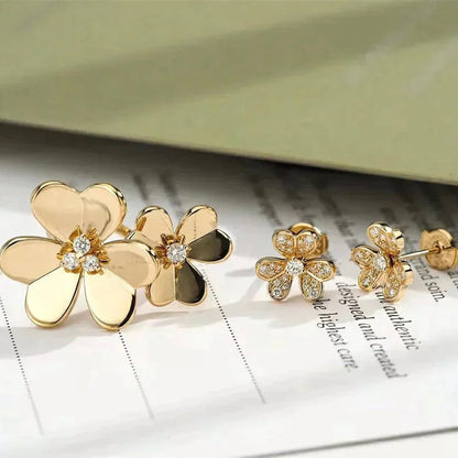 [Triumph Jewelry]CLOVER COMOS GOLD DIAMOND RING