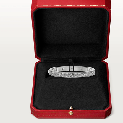 [Triumph Jewelry]LOVE BRACELET 6.1MM DIAMOND-PAVED 10 BIG DIAMONDS
