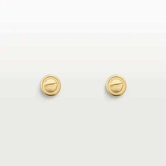 [Triumph Jewelry]LOVE EARRINGS GOLD 10MM