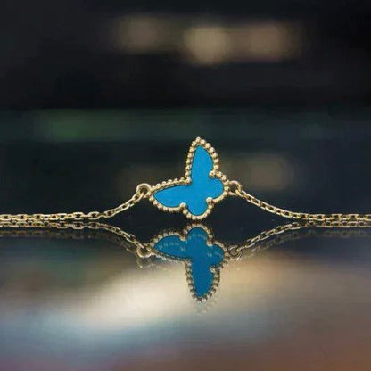 [Triumph Jewelry]BUTTERFLY TURQUOISE BUTTERFLY BRACELET