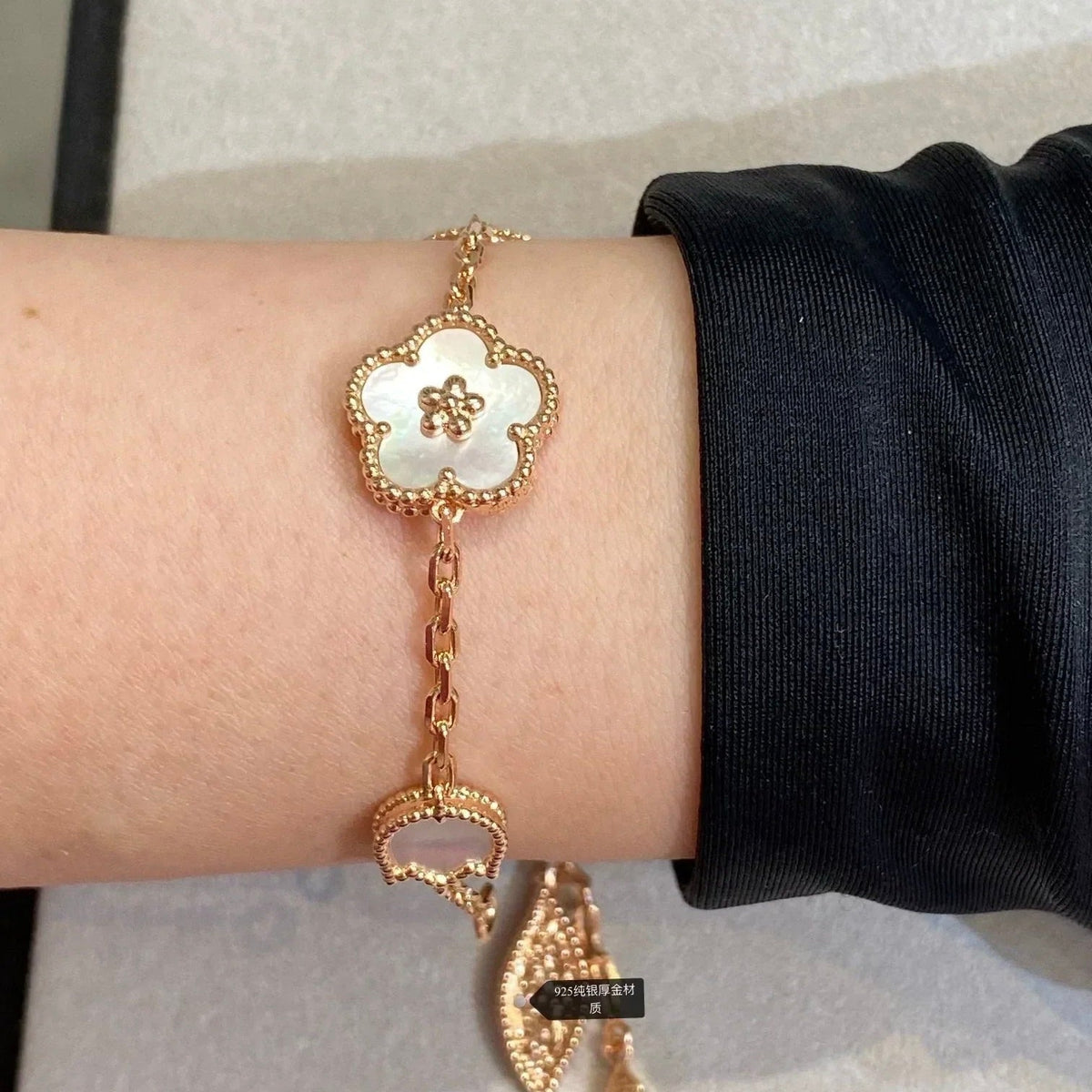 [Triumph Jewelry]LUCKY SPRING 5 MOTIF BRACELET