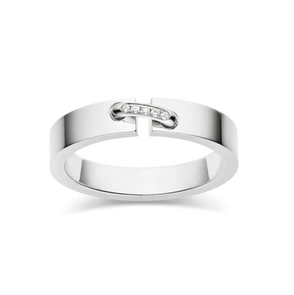[Triumph Jewelry]ALLIANCE LIENS VIDENCE DIAMOND 4MM RING