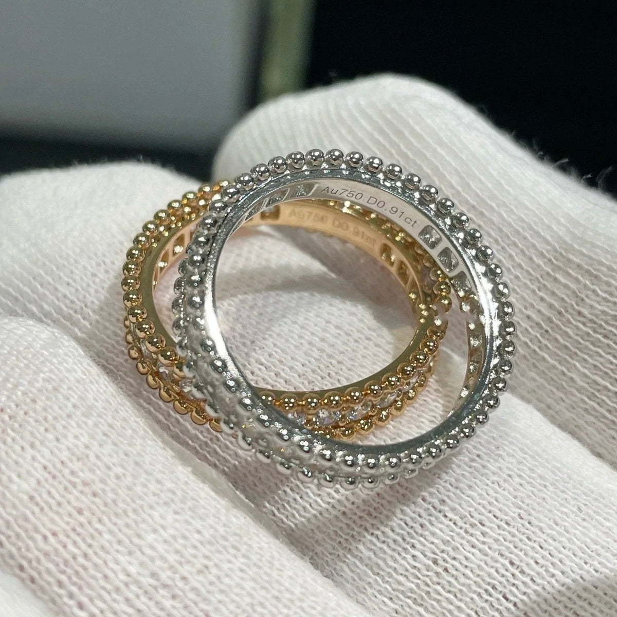 [Triumph Jewelry]PERLEE DIAMOND ROSE GOLD RING