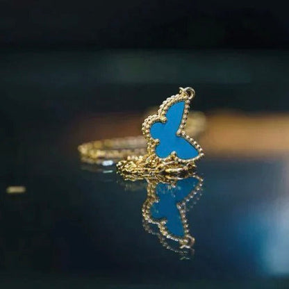 [Triumph Jewelry]BUTTERFLY TURQUOISE BUTTERFLY BRACELET