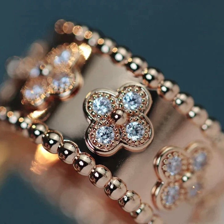[Triumph Jewelry]CLOVER KALEIDOSCOPE RING 10MM