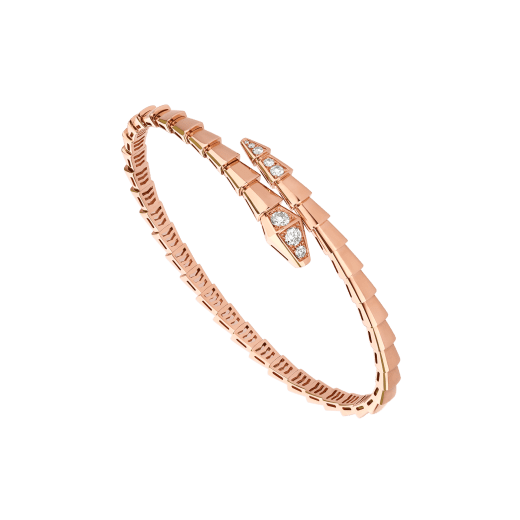 [Triumph Jewelry]SERPENTI BRACELET DIAMONDS PINK GOLD