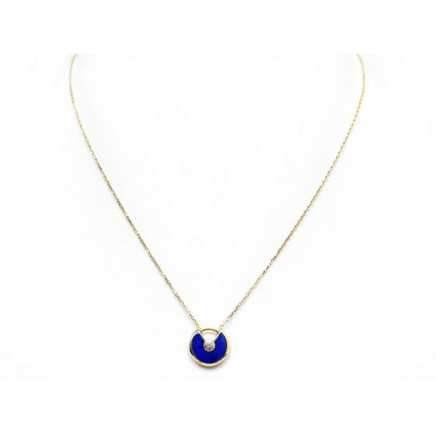 [Triumph Jewelry]AMULETTE ROSE GOLD AGATE NECKLACE
