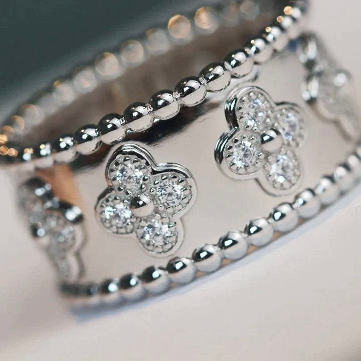[Triumph Jewelry]CLOVER KALEIDOSCOPE RING 10MM