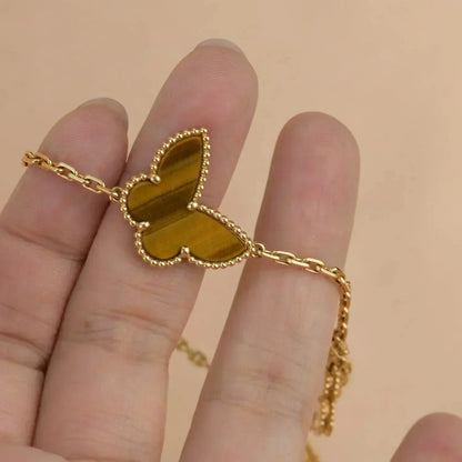 [Triumph Jewelry]LUCKY SPRING 5 MOTIF GOLD BRACELET