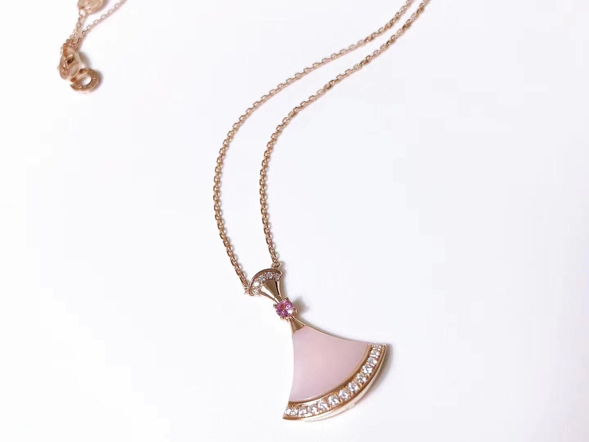 [Triumph Jewelry]DREAM NECKLACE PINK MOP DIAMOND