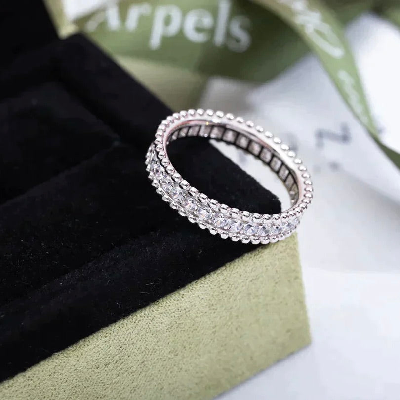 [Triumph Jewelry]PERLEE DIAMOND SILVER RING
