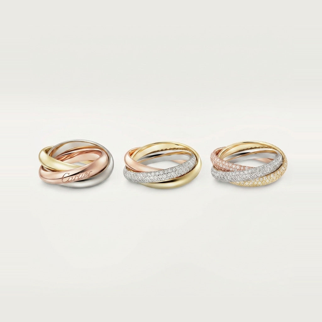[Triumph Jewelry]TRINITY 3.2MM RING COLLECTION