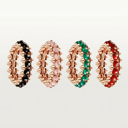 [Triumph Jewelry]CLASH 7.9MM AGATE CHALCEDONY RING