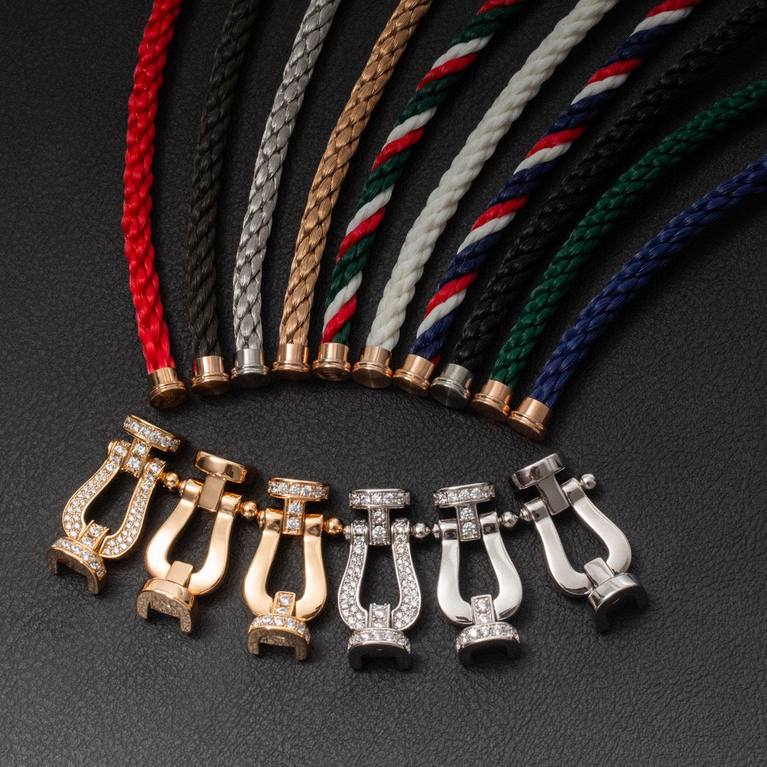 [Triumph Jewelry]FORCE LARGE HORSESHOE NO DIAMOND BRACELET ROSE GOLD