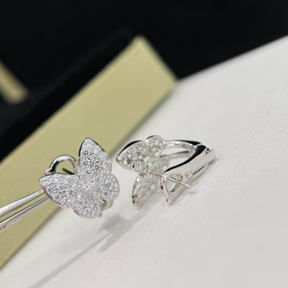 [Triumph Jewelry]BUTTERFLY ALL DIAMOND EARRINGS