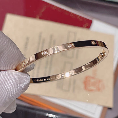 [Triumph Jewelry]LOVE BRACELET 3.65MM 10 DIAMONDS