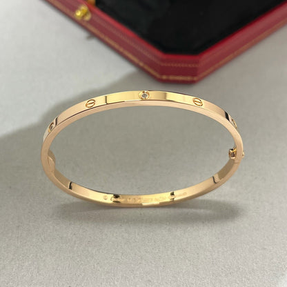 [Triumph Jewelry]LOVE BRACELET 3.65MM 6 DIAMONDS