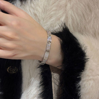 [Triumph Jewelry]LOVE BRACELET 6.1MM DIAMOND-PAVED