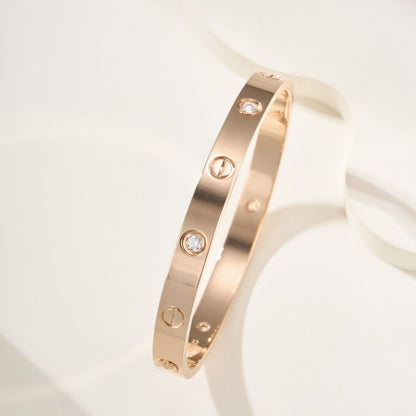 [Triumph Jewelry]LOVE BRACELET 6.1MM 4 DIAMONDS