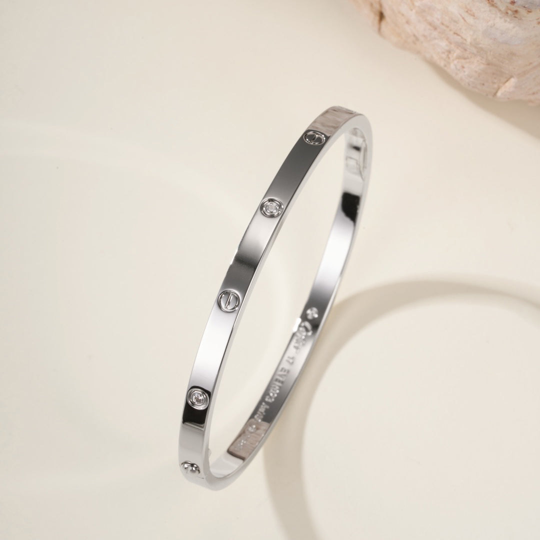 [Triumph Jewelry]LOVE BRACELET 3.65MM 6 DIAMONDS