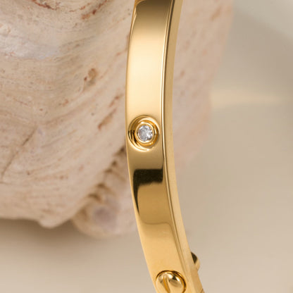 [Triumph Jewelry]LOVE BRACELET 3.65MM 6 DIAMONDS