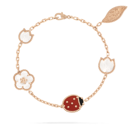 [Triumph Jewelry]LUCKY SPRING 5 MOTIF BRACELET
