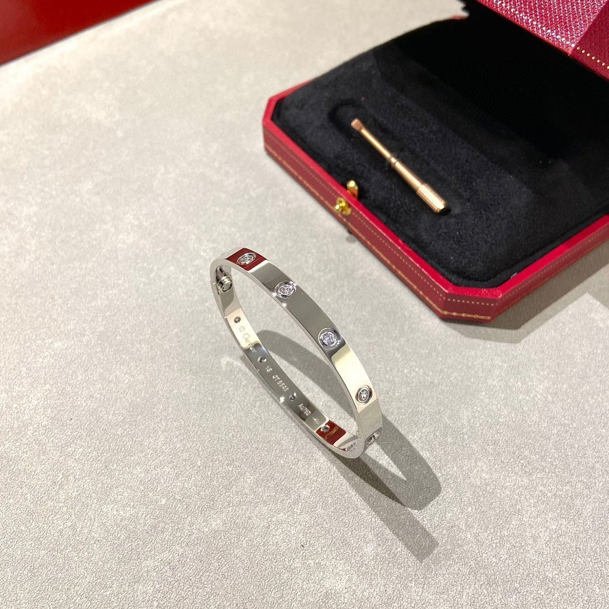 [Triumph Jewelry]LOVE BRACELET 6.1MM 10 DIAMONDS
