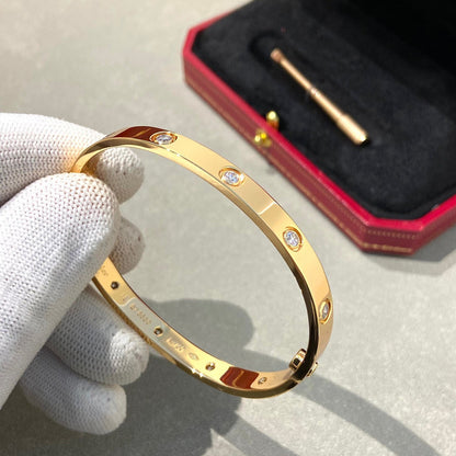 [Triumph Jewelry]LOVE BRACELET 6.1MM 10 DIAMONDS