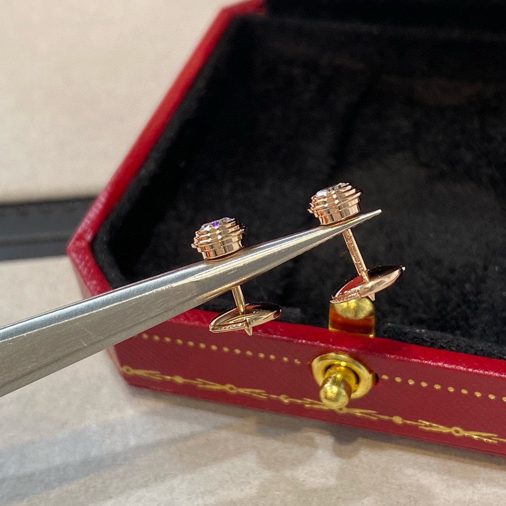 [Triumph Jewelry]DAMOUR DIAMOND EARRINGS