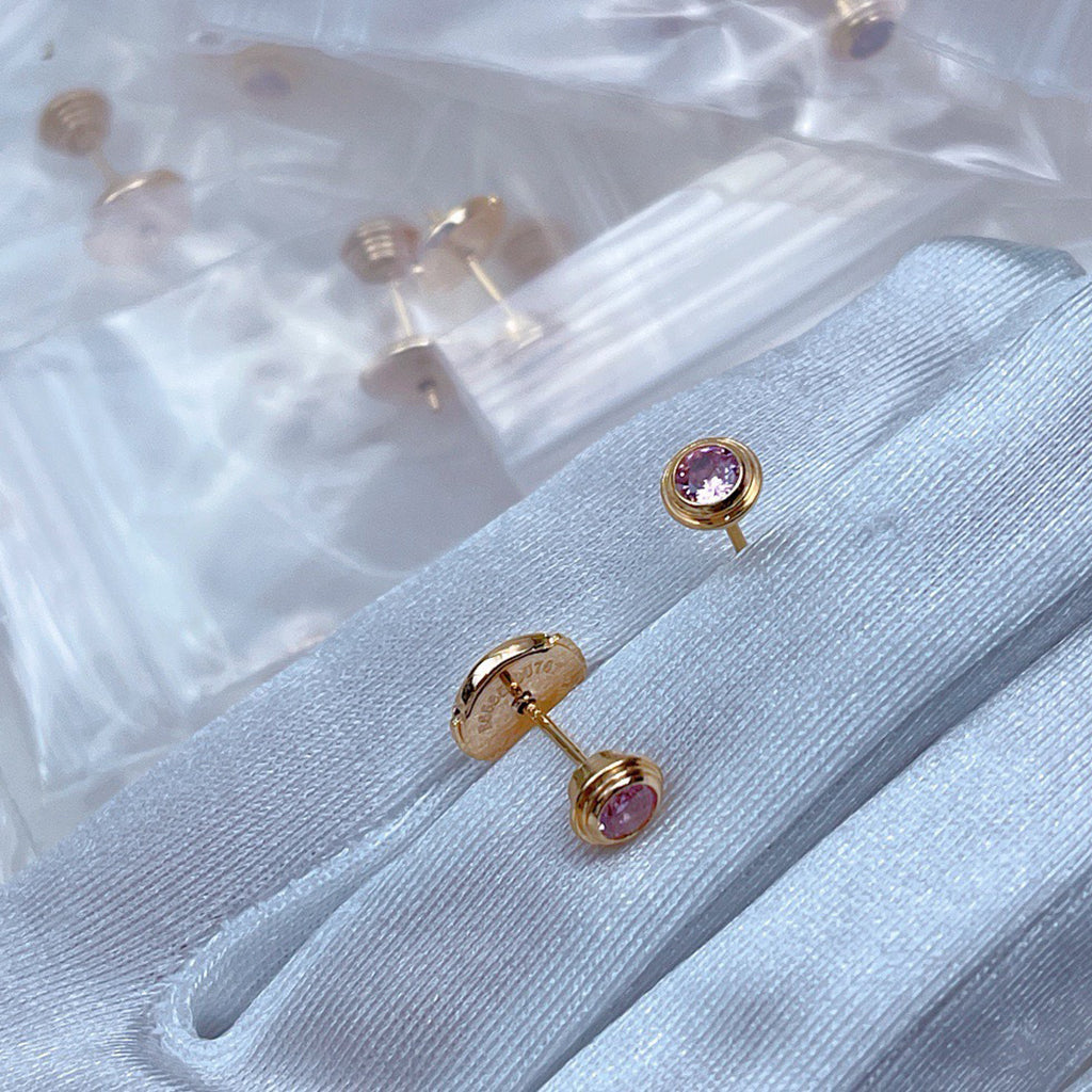 [Triumph Jewelry]DAMOUR PING DIAMOND EARRINGS
