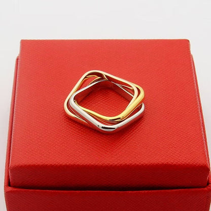 [Triumph Jewelry]TRINITY 3.5MM CUSHION RING COLLECTION