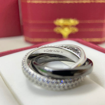 [Triumph Jewelry]TRINITY 3.2MM RING BLACK CERAMIC