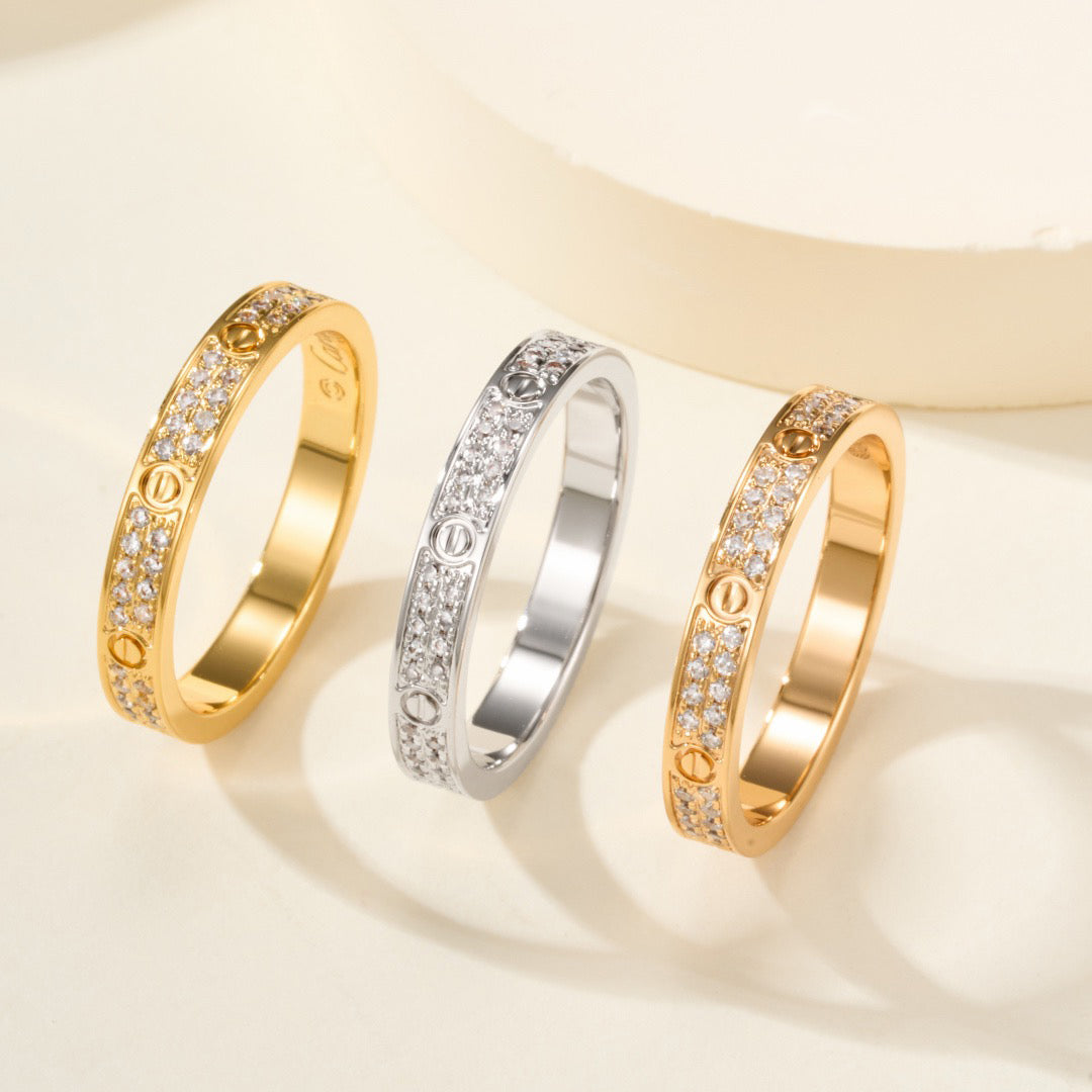[Triumph Jewelry]LOVE RING 2.65MM DIAMOND