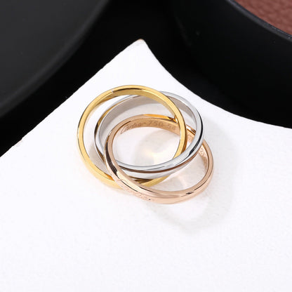 [Triumph Jewelry]TRINITY 3.2MM RING COLLECTION