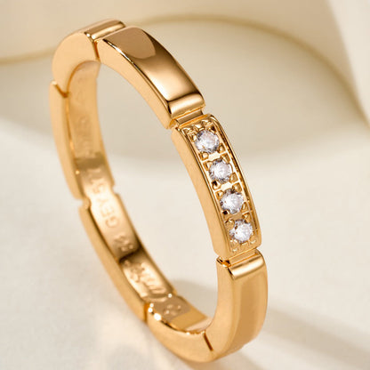 [Triumph Jewelry]MAILLON PANTHERE 4 DIAMOND RING