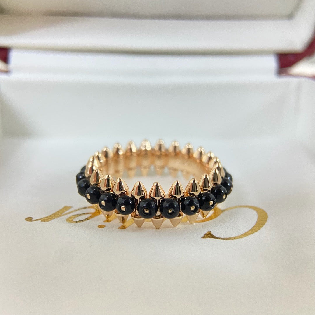 [Triumph Jewelry]CLASH 7.9MM AGATE CHALCEDONY RING