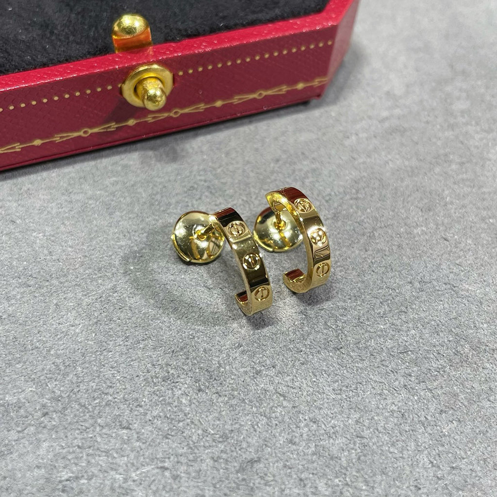 [Triumph Jewelry]LOVE EARRINGS 2.65 MM NO DIAMOND SMALL