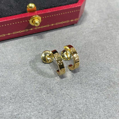 [Triumph Jewelry]LOVE EARRINGS 2.65 MM NO DIAMOND SMALL