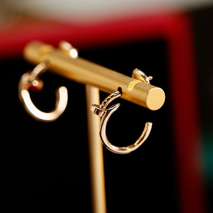 [Triumph Jewelry]JUSTE NO DIAMOND SMALL EARRINGS