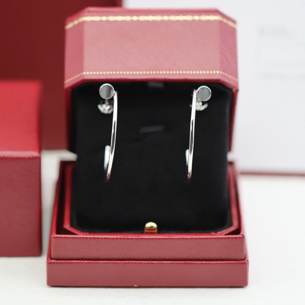 [Triumph Jewelry]JUSTE HALF DIAMOND LARGE EARRINGS