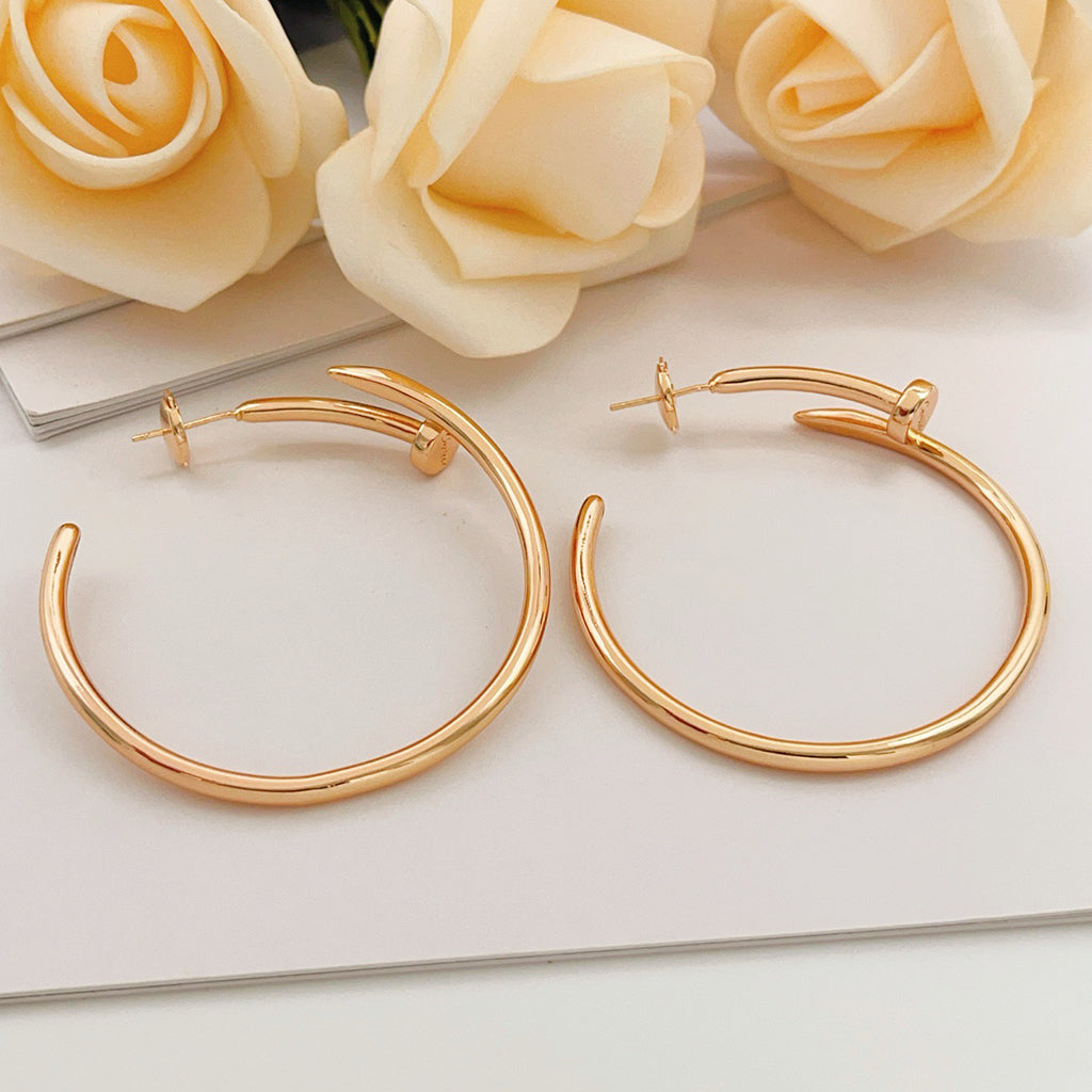 [Triumph Jewelry]JUSTE NO DIAMOND LARGE EARRINGS