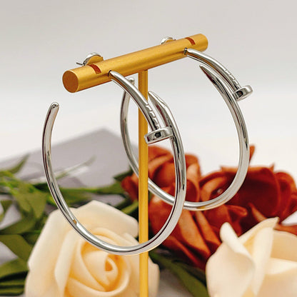 [Triumph Jewelry]JUSTE NO DIAMOND LARGE EARRINGS