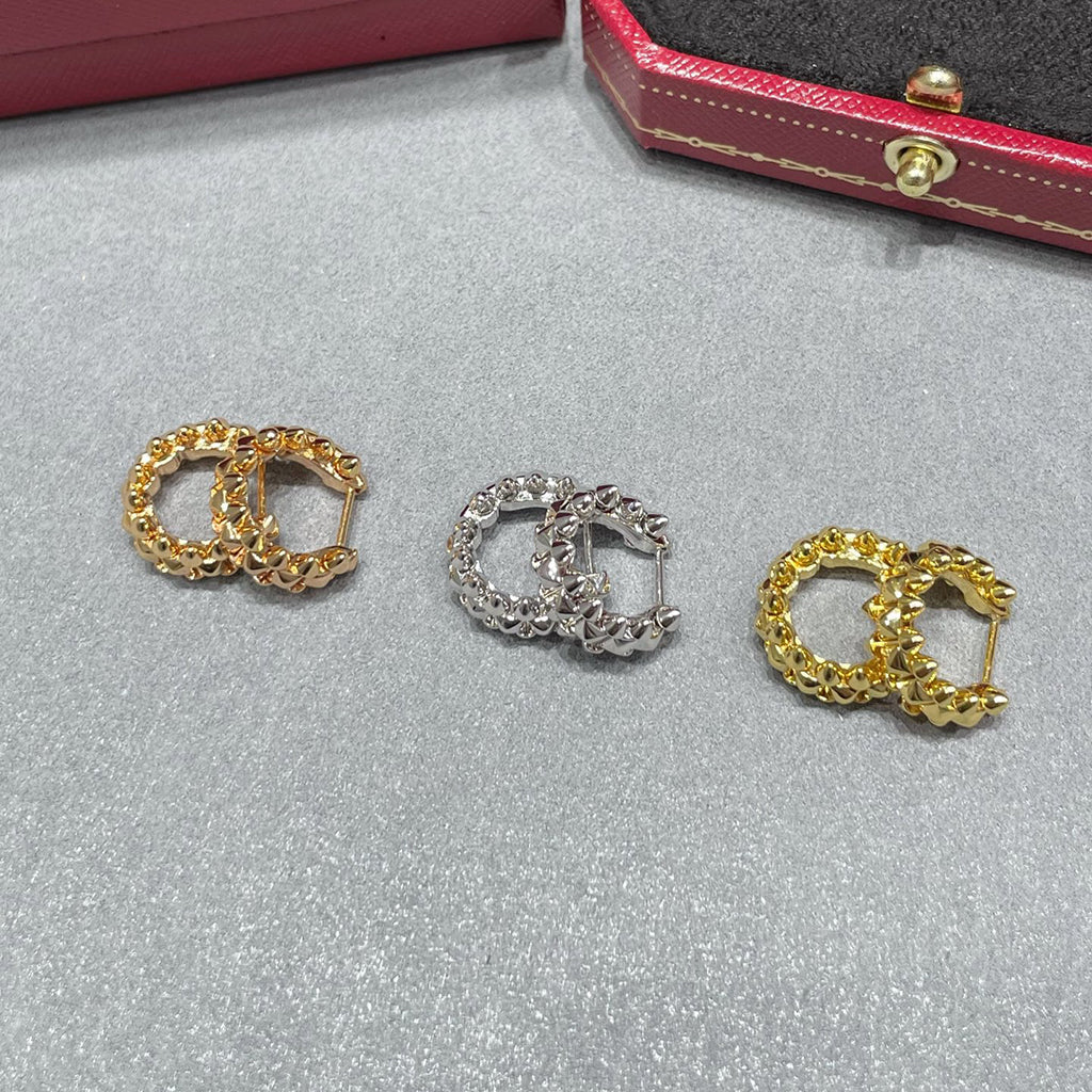 [Triumph Jewelry]CLASH MINI HOOP EARRINGS