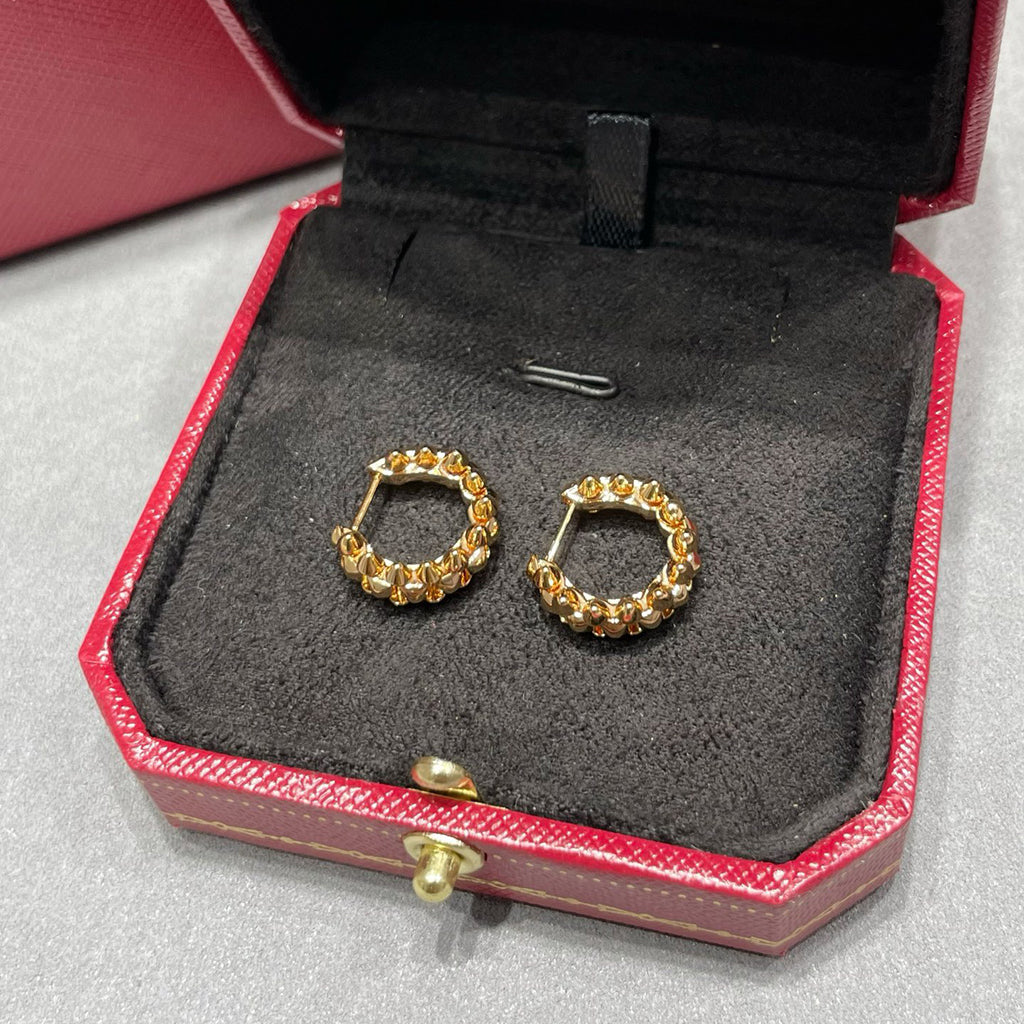 [Triumph Jewelry]CLASH MINI HOOP EARRINGS