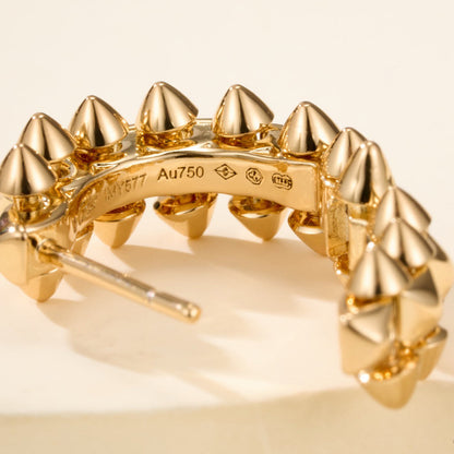 [Triumph Jewelry]CLASH MINI HOOP EARRINGS