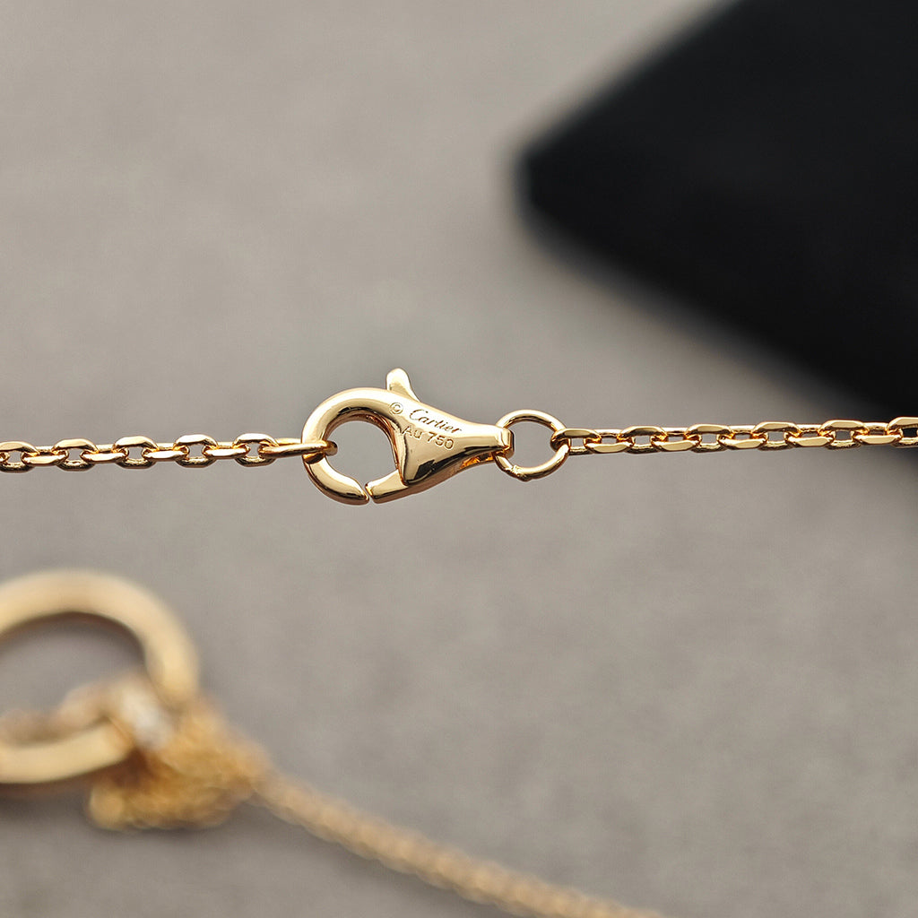 [Triumph Jewelry]JUSTE NECKLACE HALF DIAMOND