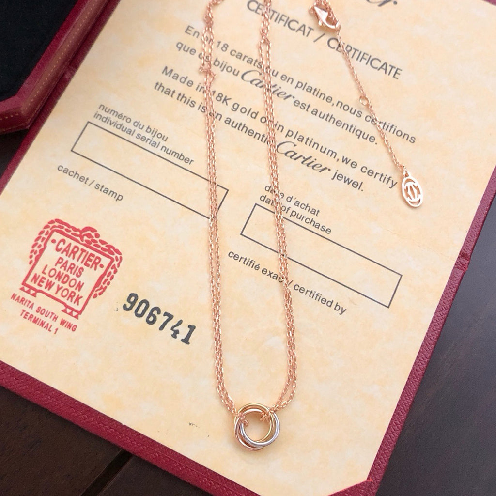[Triumph Jewelry]TRINITY MINI NECKLACE