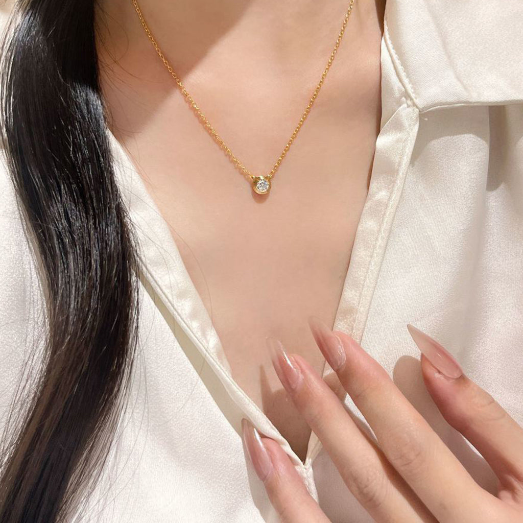 [Triumph Jewelry]DAMOUR DIAMOND NECKLACE